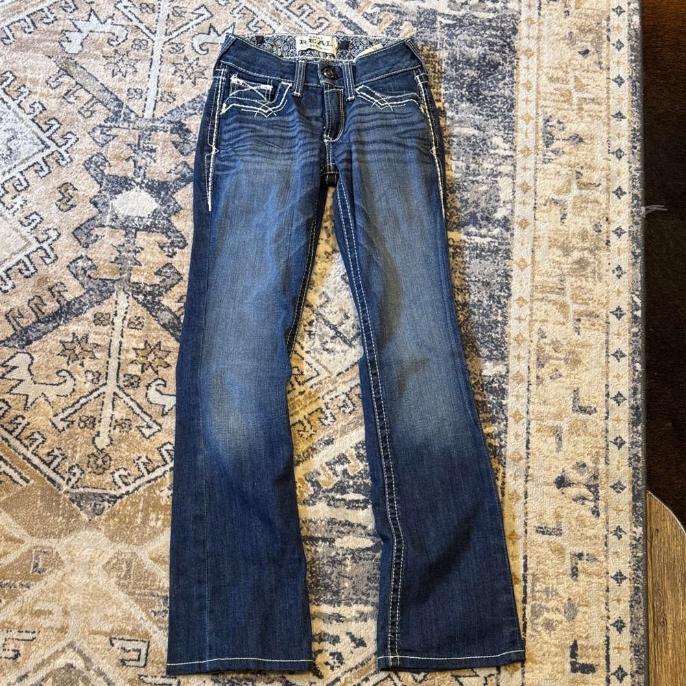 Ariat Women's Dark Blue Boot Cut Jeans